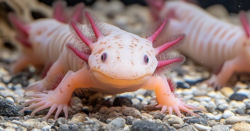 Axolotls: Smiling Swimmers with Regenerative Powers
