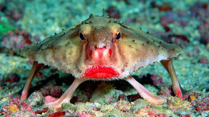 The Fish With Attitude: Red-lipped Batfish